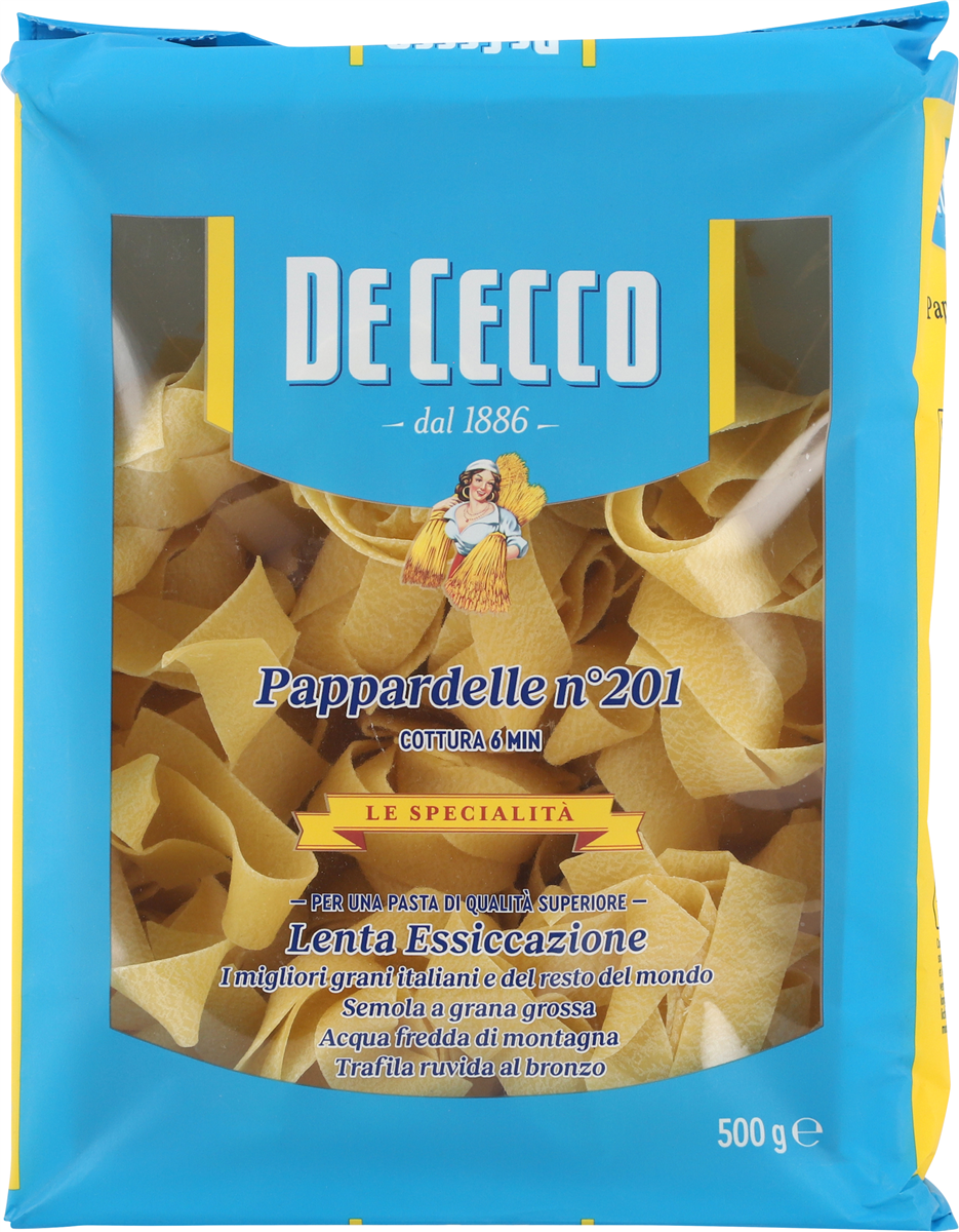 De Cecco pappardelle pasta 250 g