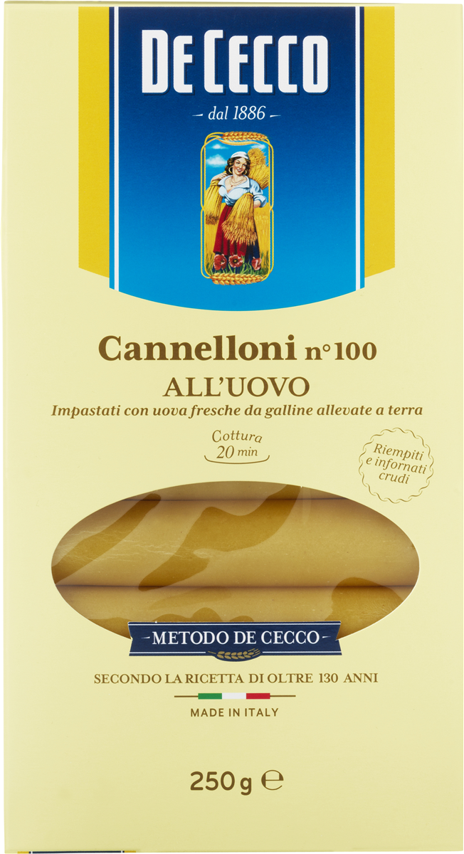 De Cecco cannel. all' uovo 250 g