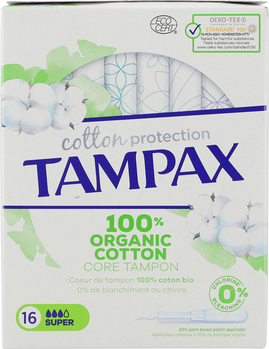 Tampax Organic Super
