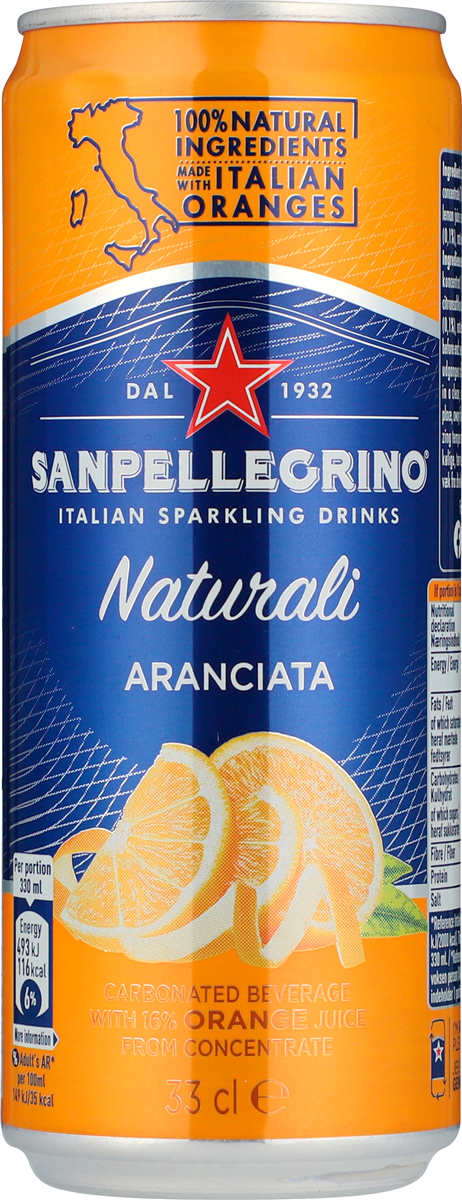 San Pellegrino Appelsin