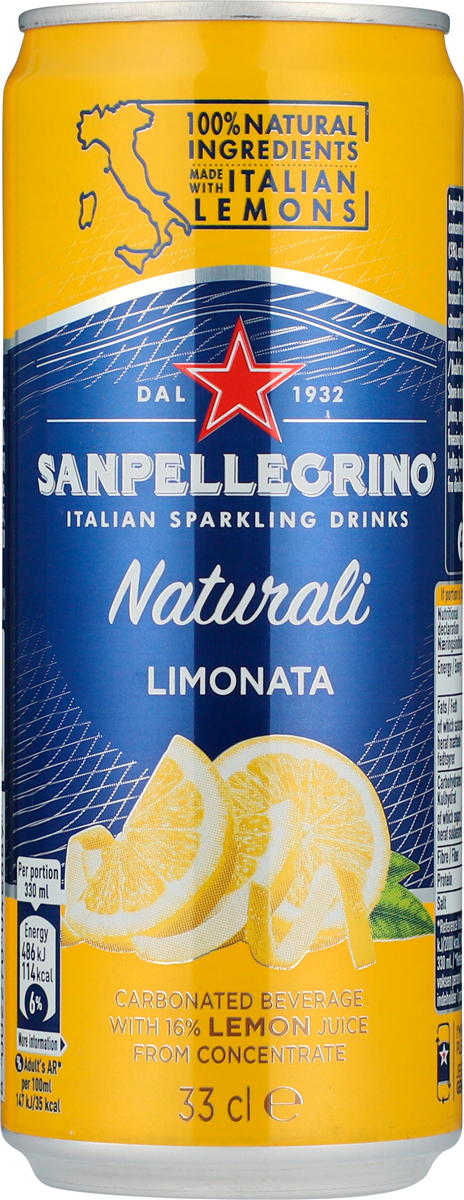 Sodavand m. citron, San Pellegrino