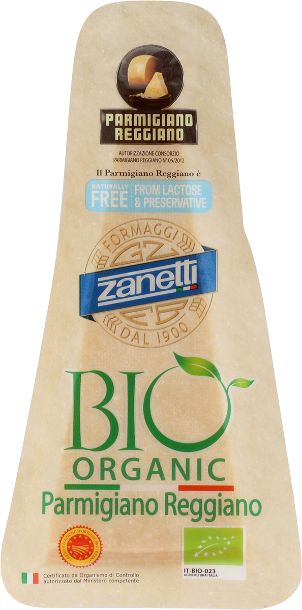 Zanetti Parmigiano Reggiano Øko 150 g