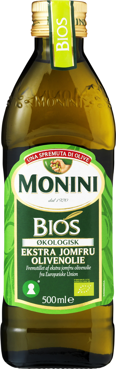 Monini ex.jomf ol.olie øko 500 ml