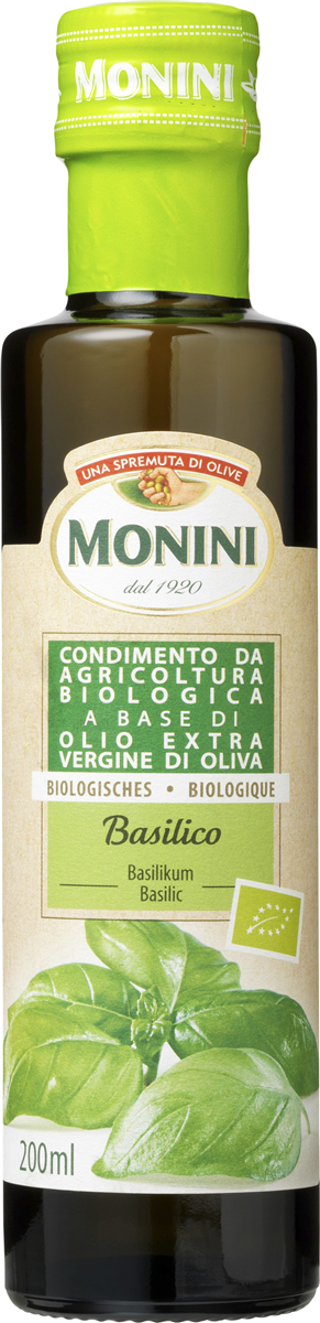 Monini Olivenolie Basilikum Øko