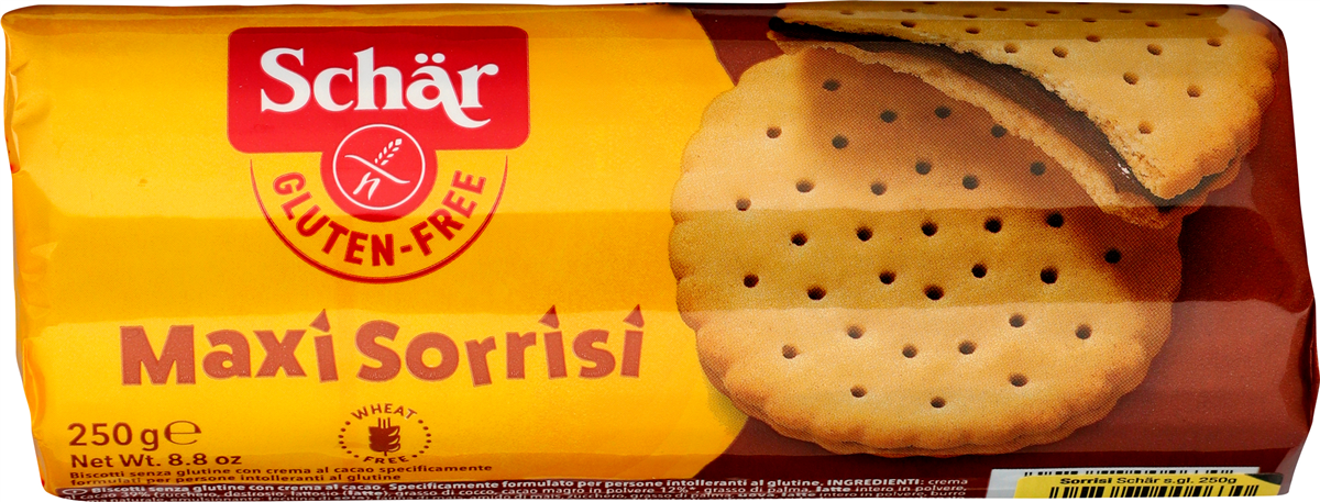 Dr. Schär Kiks M/Cacaocreme Glutenfri 250 g