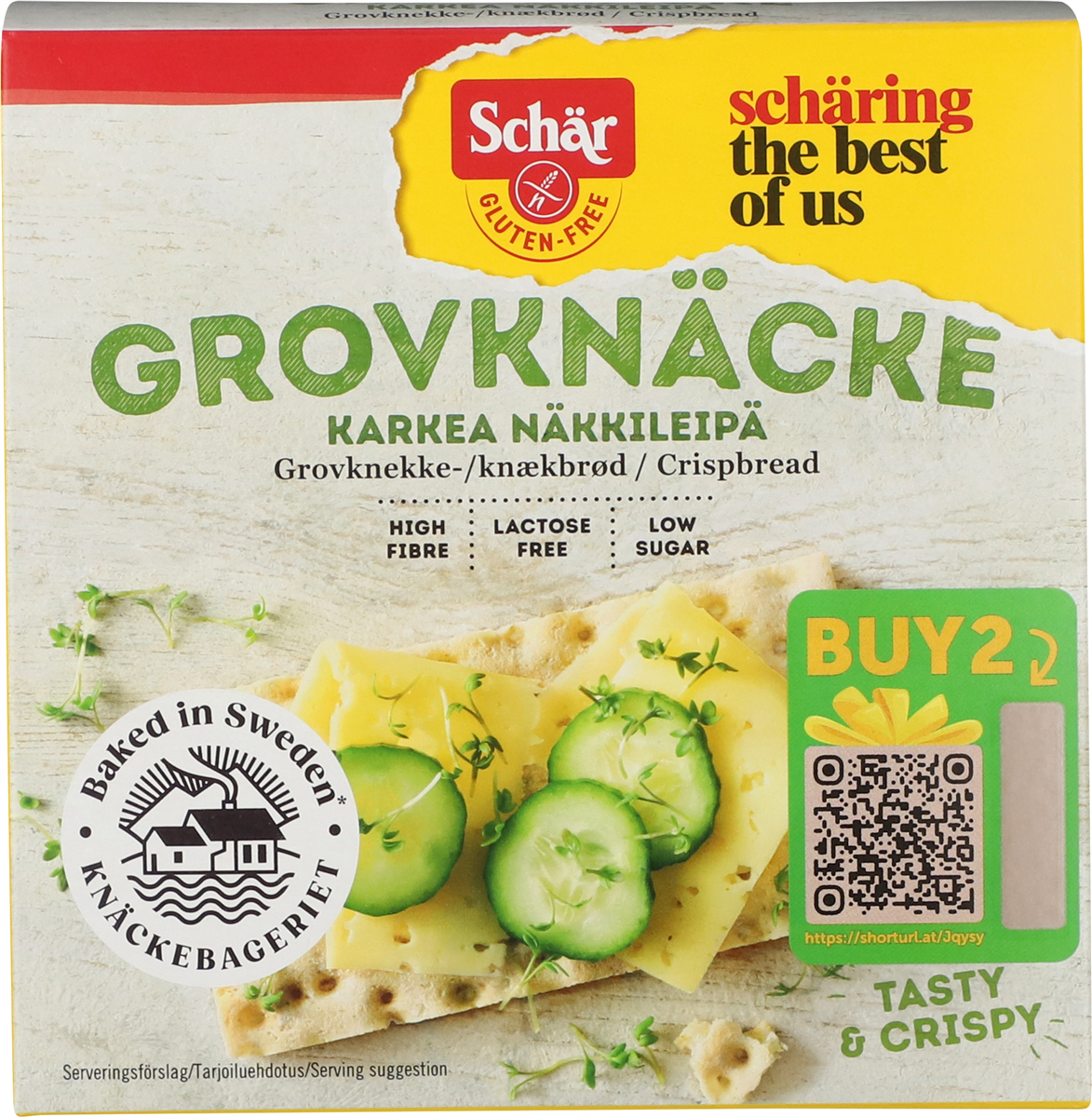 Schär Knækbrød Glutenfri