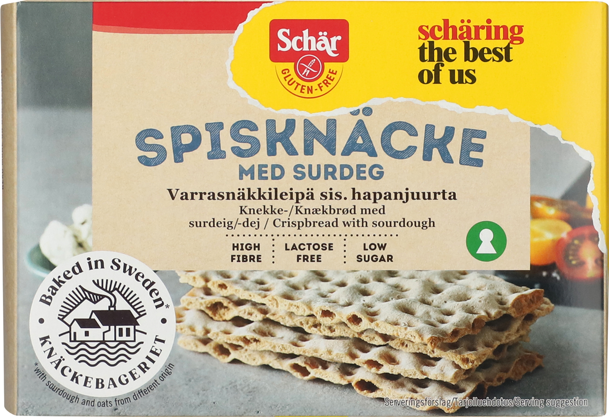Schär Knækbrød Surdej Glutenfri
