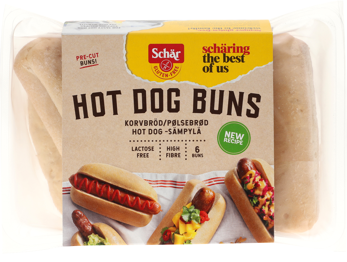 Schär Hot Dog Buns Glf