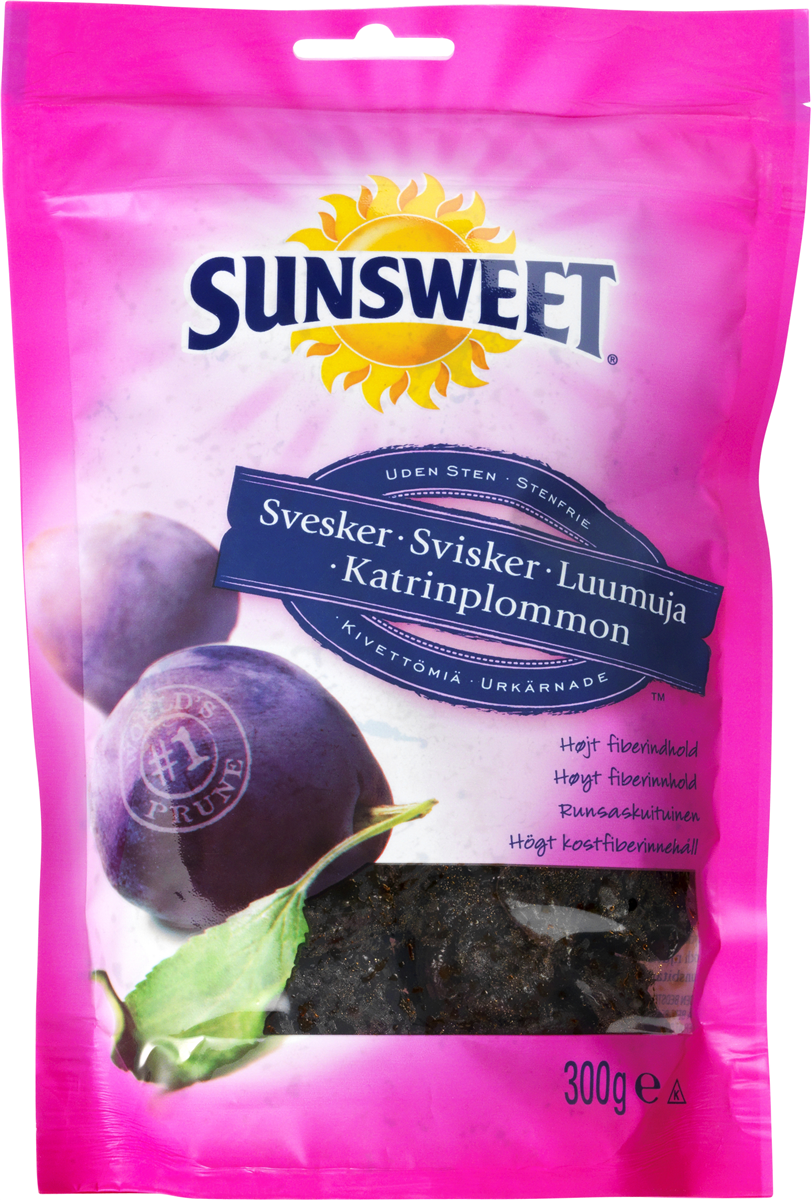 Sunsweet, Svesker u. sten