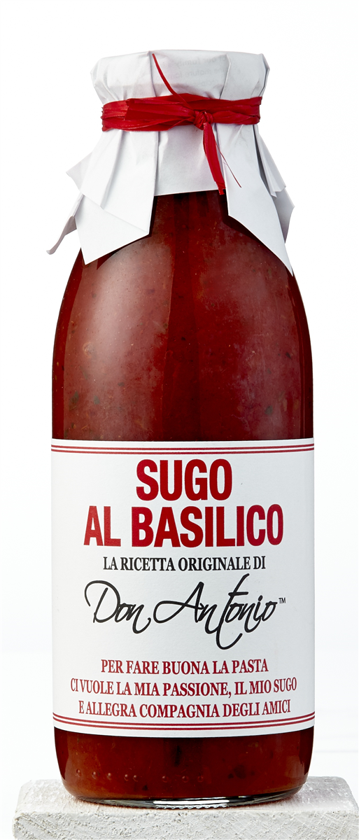 Tomat sauce m/basilikum 500 g