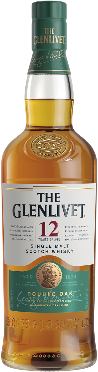 Glenlivet 12 år single mal% 700 ml