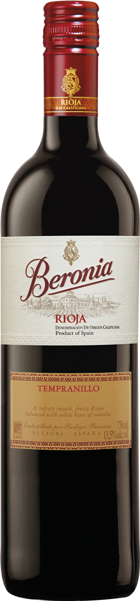 Beronia Tempranillo 14 14% 750 ml