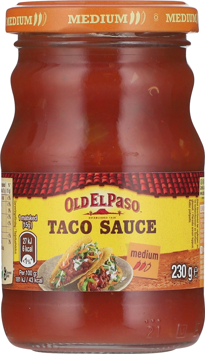 Old El Paso Taco Sauce Medium