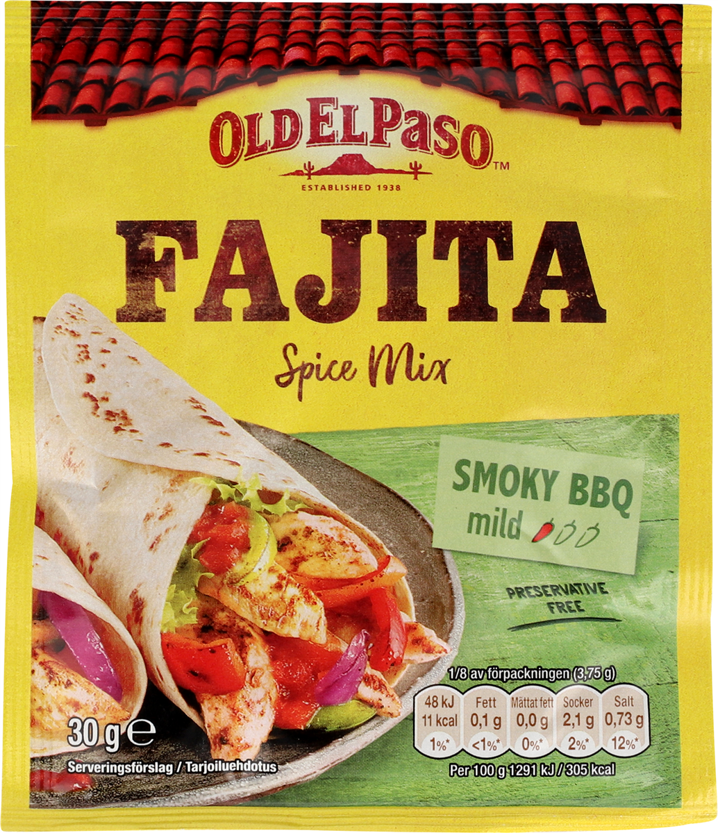 Old El Paso Fajita Krydderiblanding