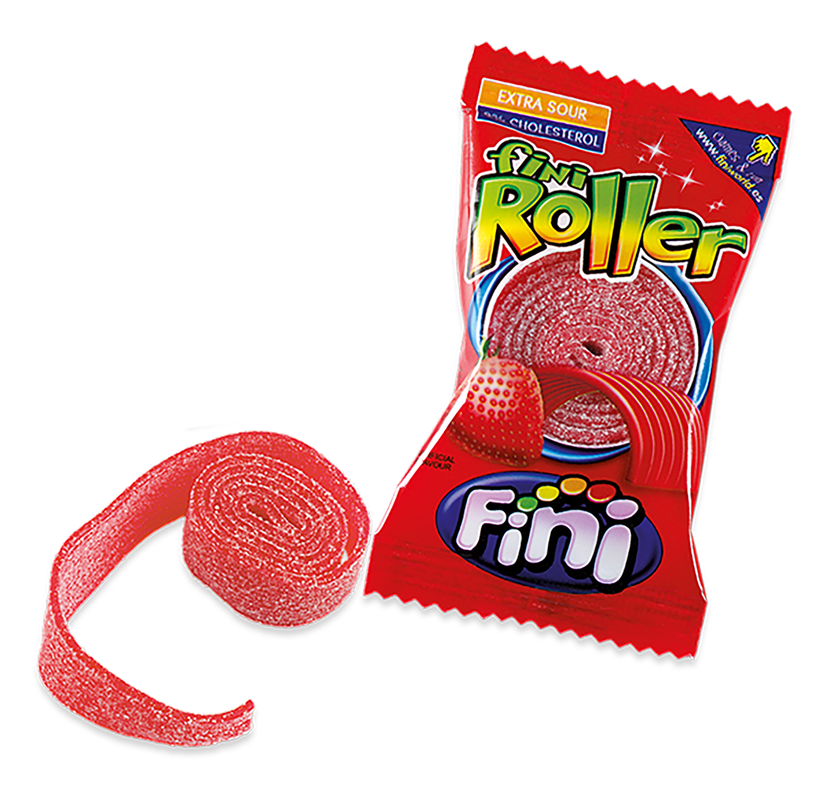 Fini Roller Jordbær Sour