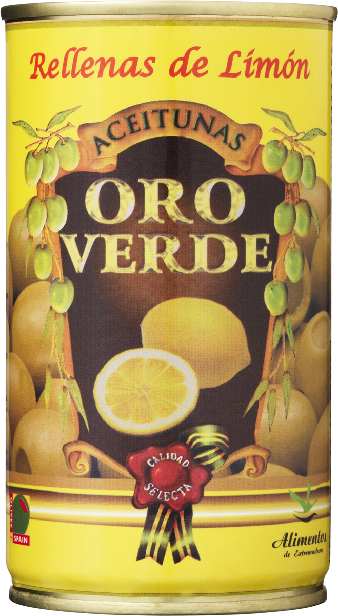 Oro Verde Oliven med citron