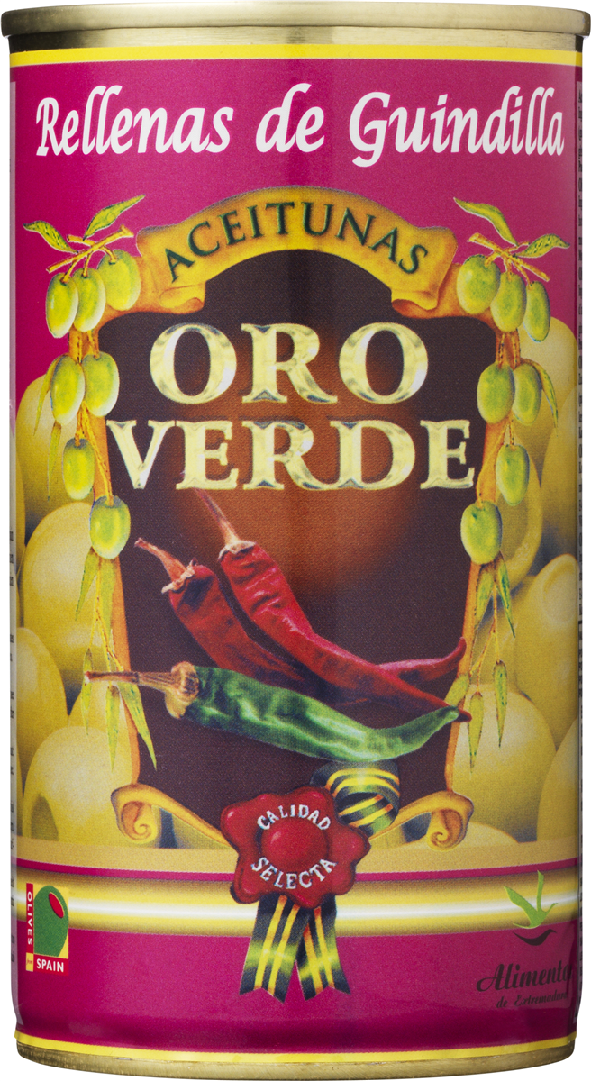 Oro Verde Oliven med Chili