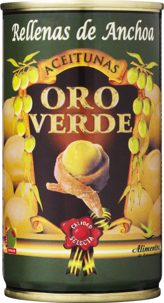 Oro Verde Oliven med Ansjos-Purè