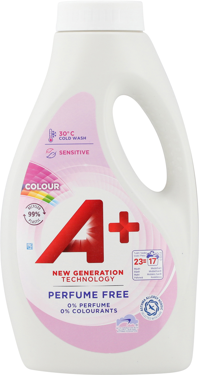 A+ Sensitive Color Flydende Vask
