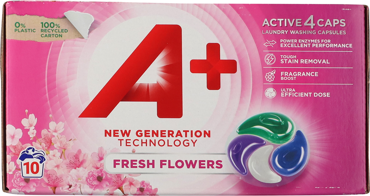 A+ Fresh Flower Act4 Caps 10 stk