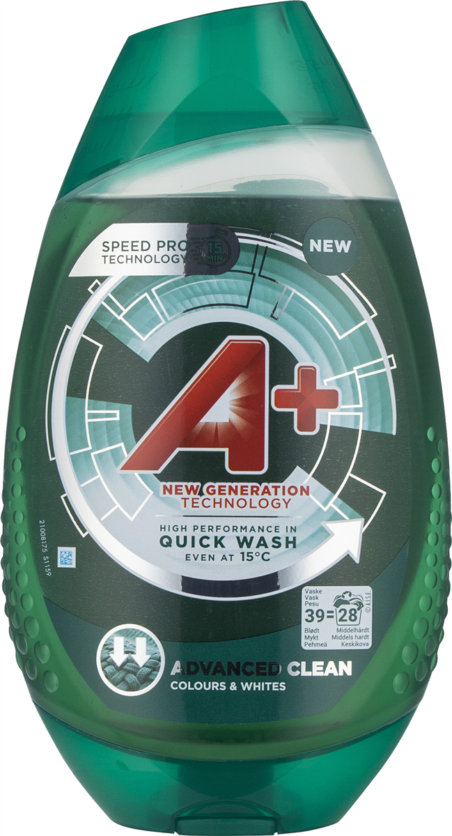 A+ Quick Wash Advanced Clean 980 ml