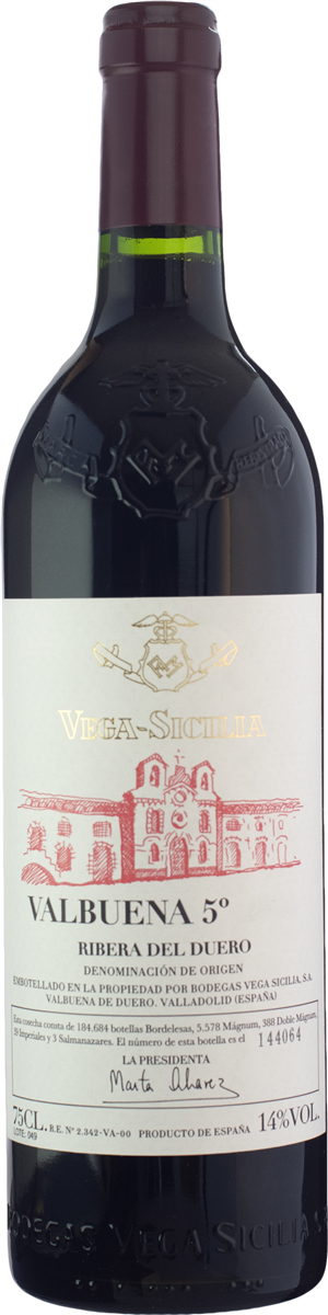 Vega Sicilia Valbuena14,54 750 ml