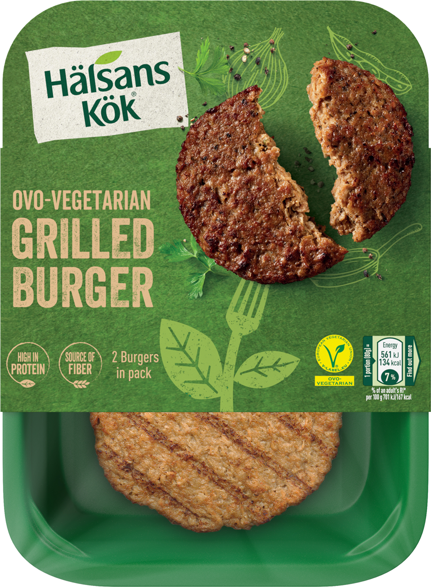 Hälsans Burger XL Vegetar