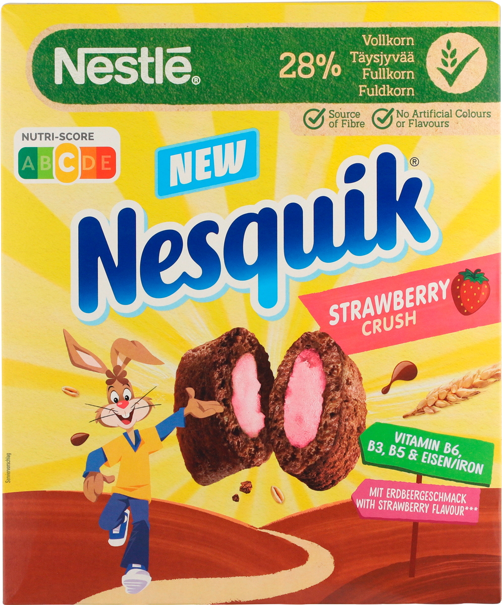 Nesquik Straw Crush cereal 310 g
