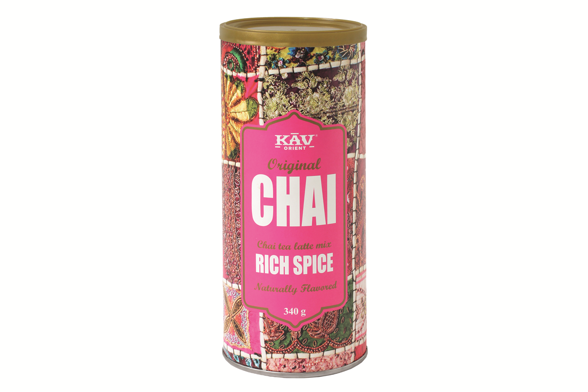 Kav spiced chai latte