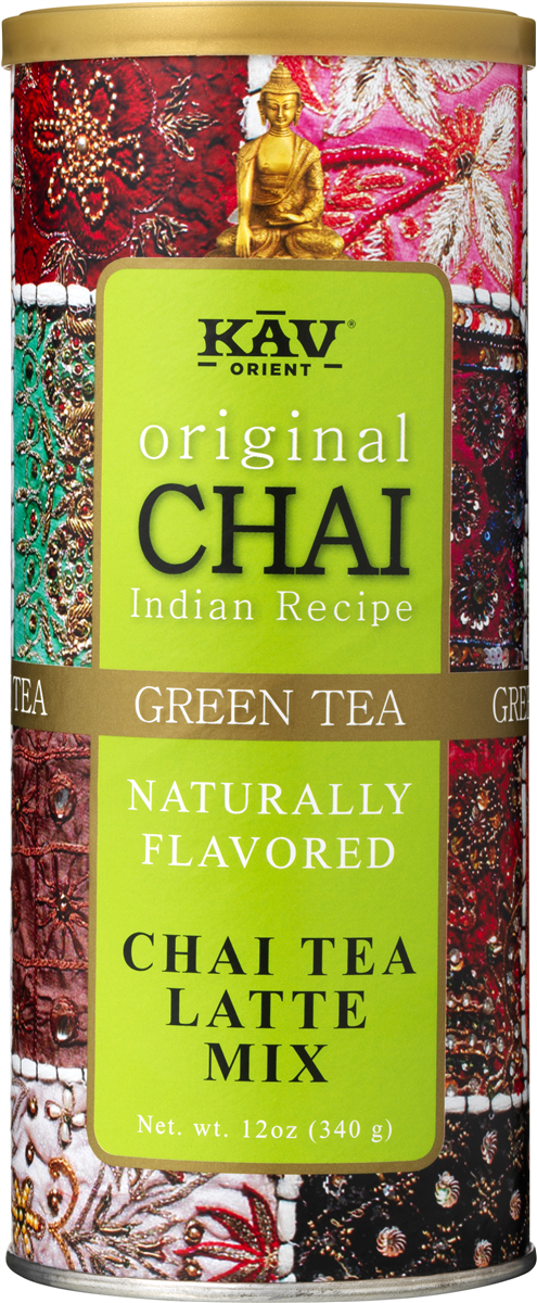 Kav green tea chai latte
