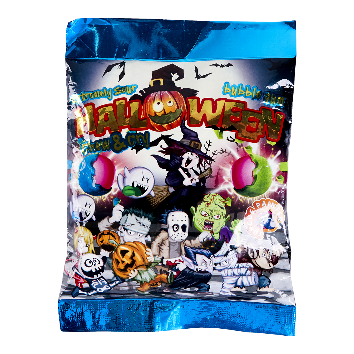 Halloween Sour Bubble Gum