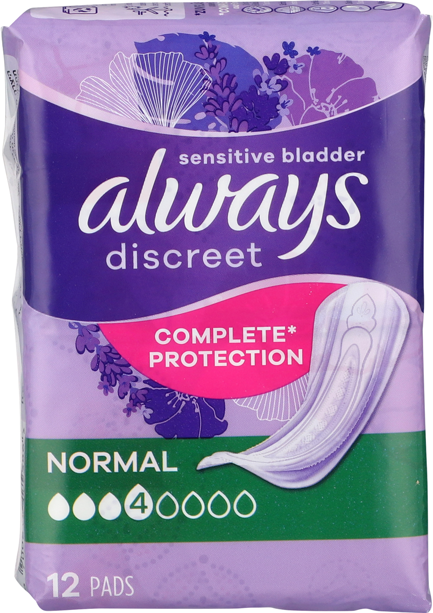 Always Discreet Pads Normal