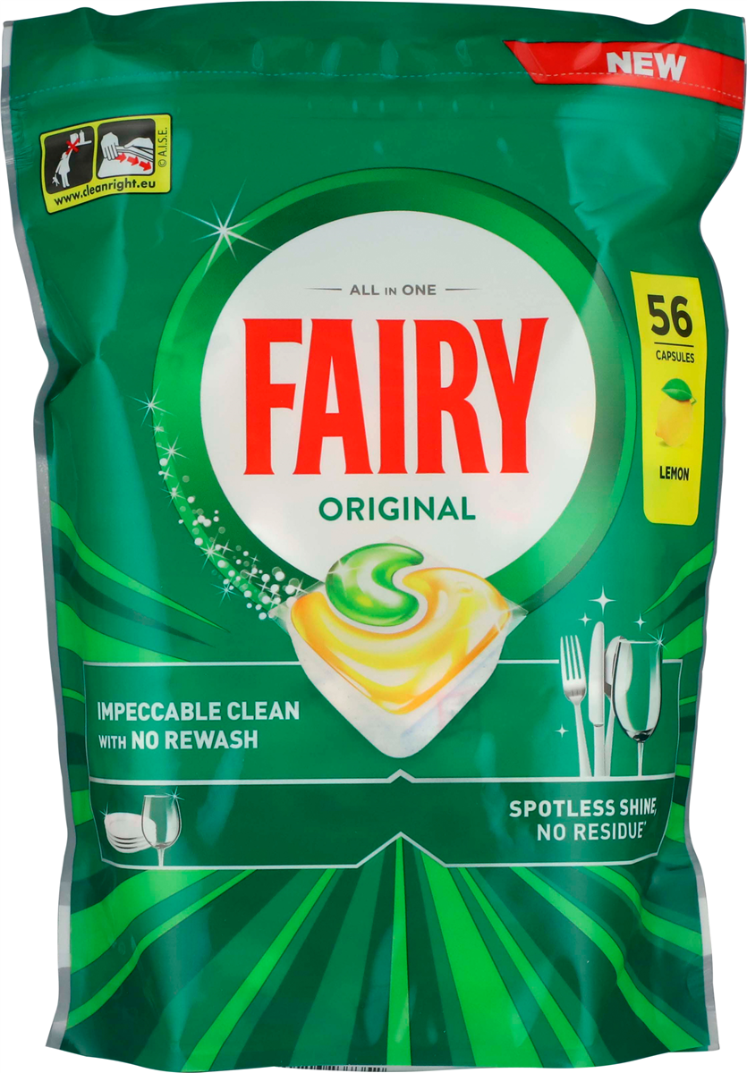 Fairy, Opvasketabs All-in-One