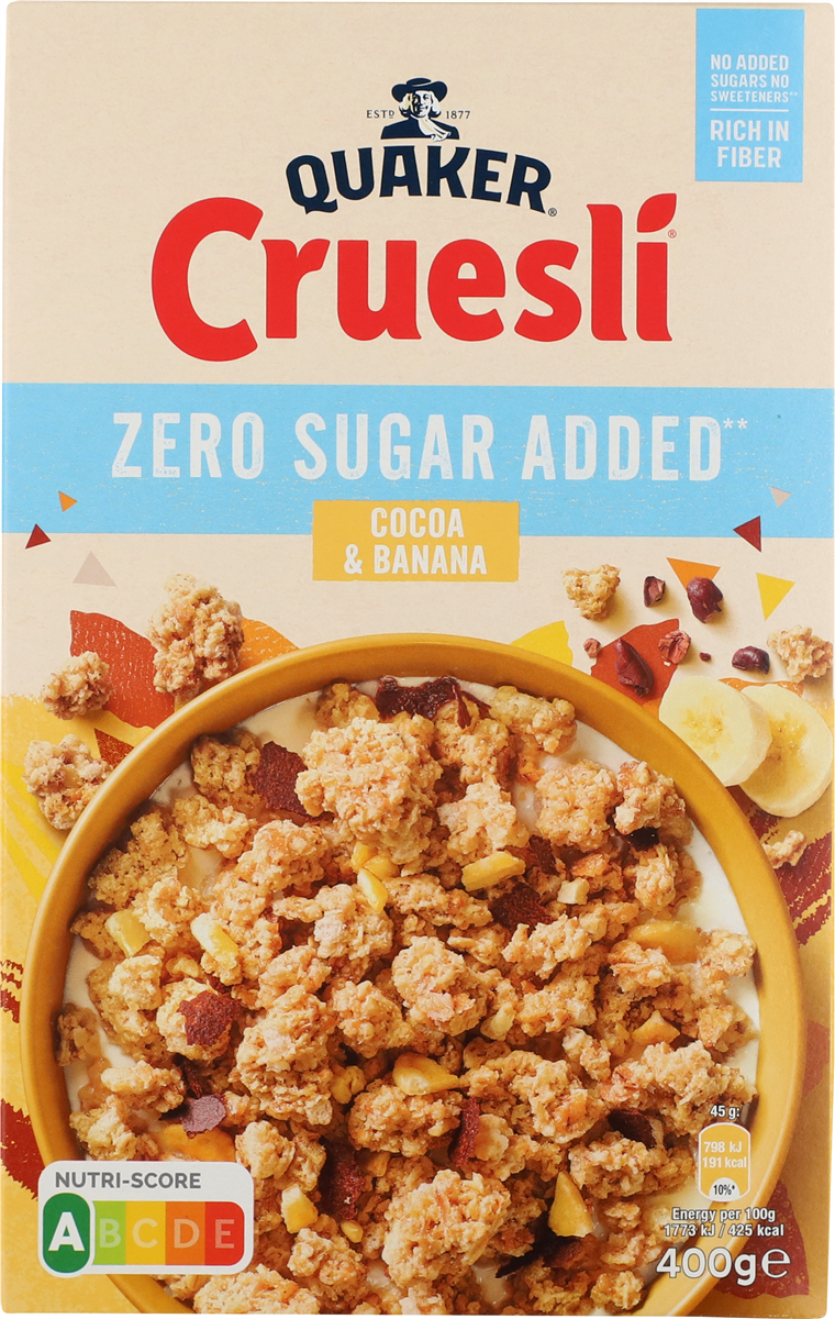 Quaker Cruesli Kakao/Banan