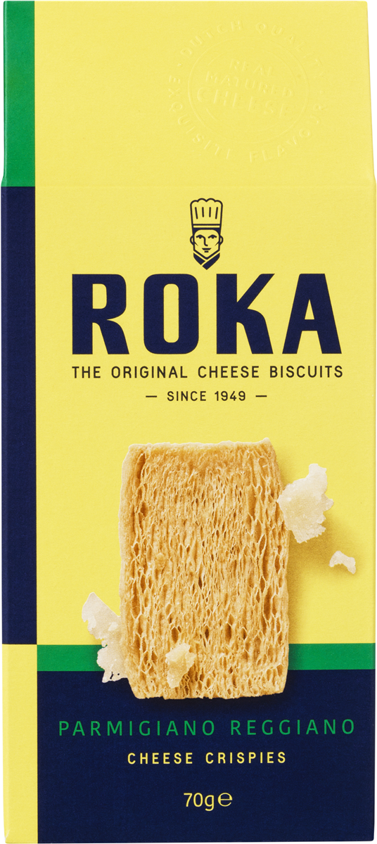 Roka Kiks Med Parmesan Ost