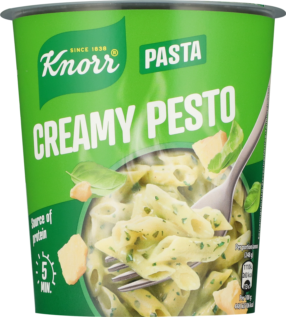 Knorr, Pasta m. pesto