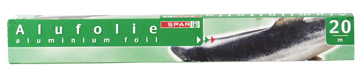 Spar alufolie