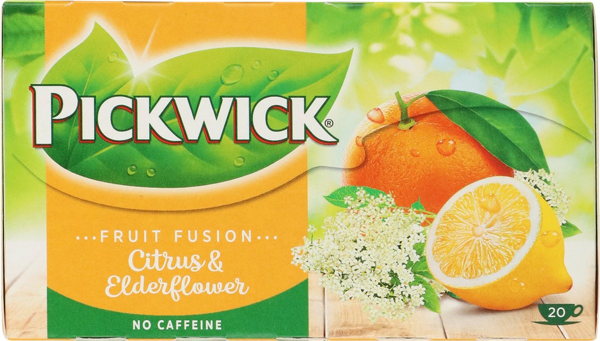 Pickwick Citrus & Hyldeblomst Te 20 stk