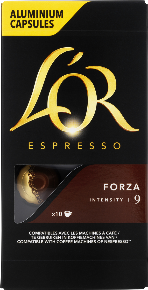 L'OR kapsler Forza 10 stk.