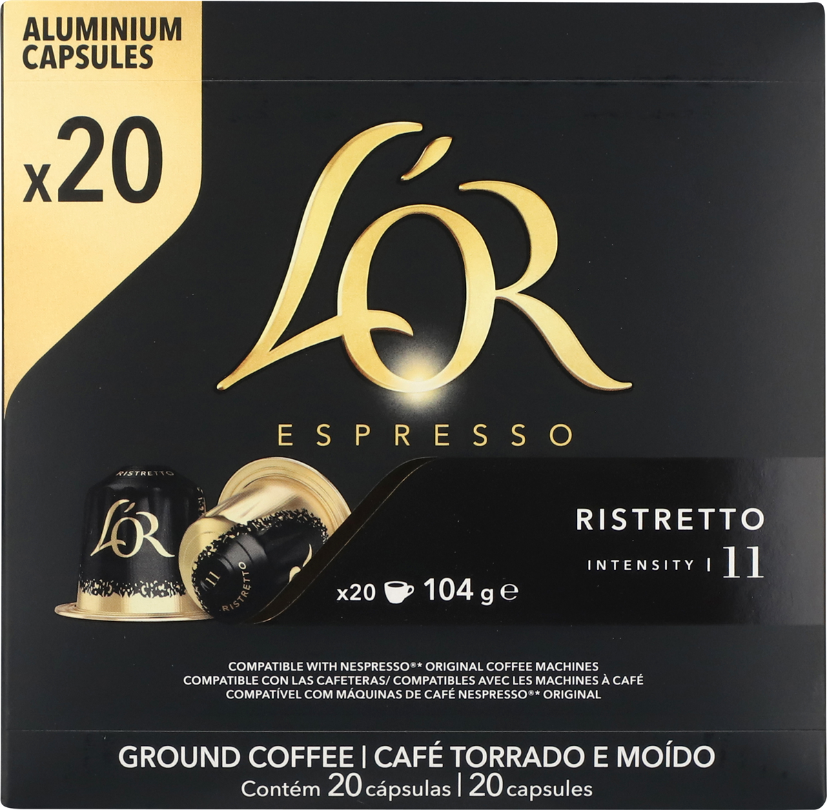 L’OR, Ristretto kaffekapsler