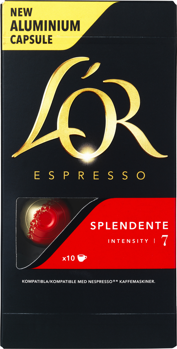 L'OR kapsler Splendente