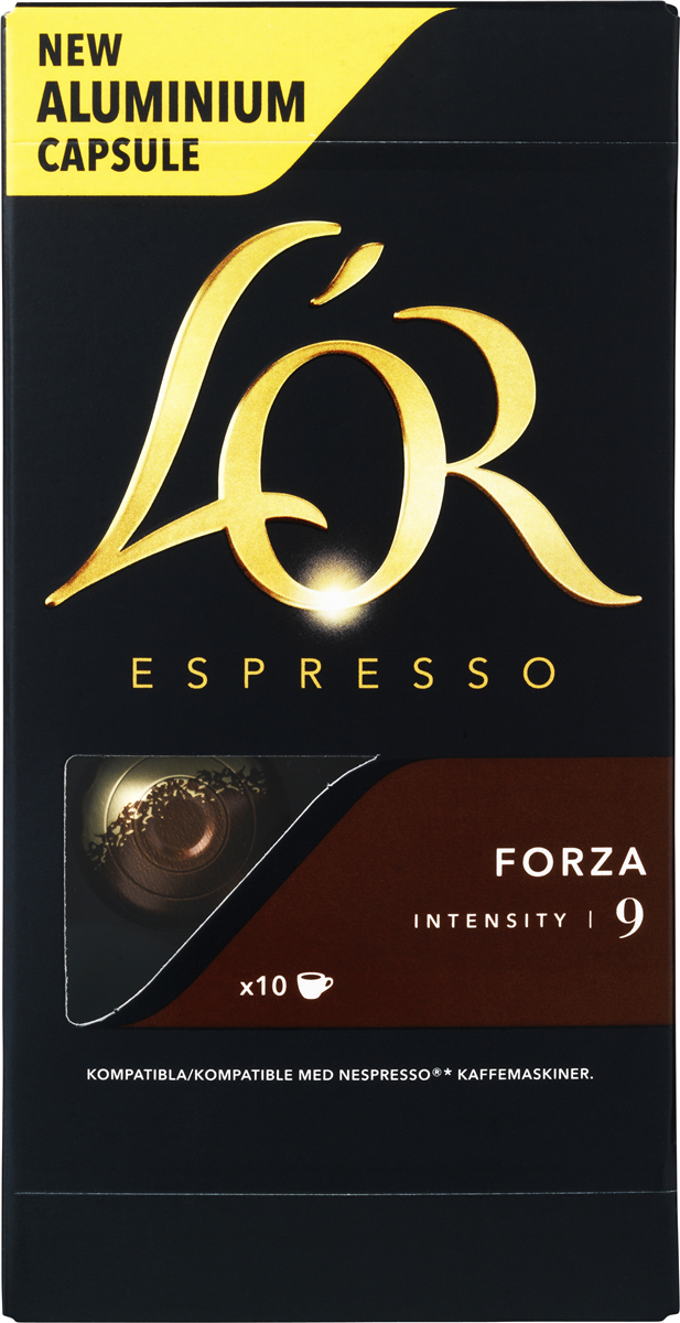 L'OR kapsler Forza 10 stk.