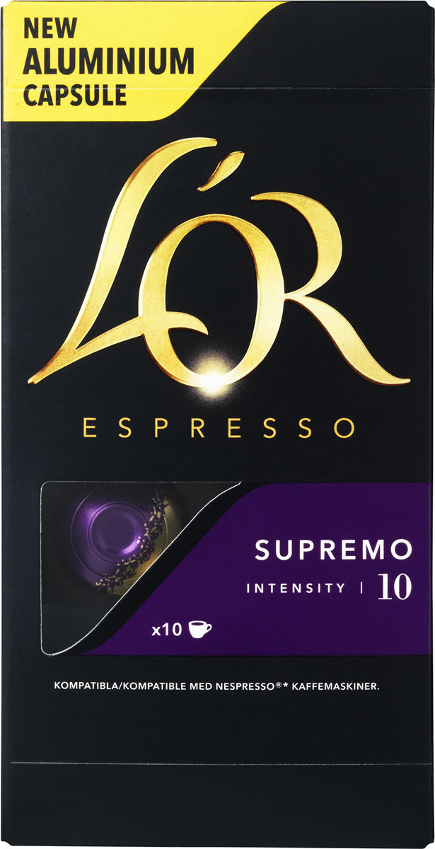 L'OR kapsler Supremo