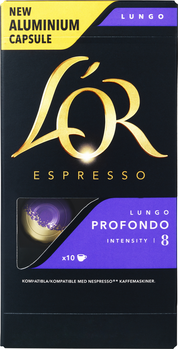L'OR kaplser Profondo Long 10 stk.