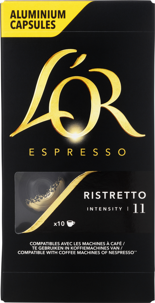 L'Or Kapsler Ristretto 10 stk