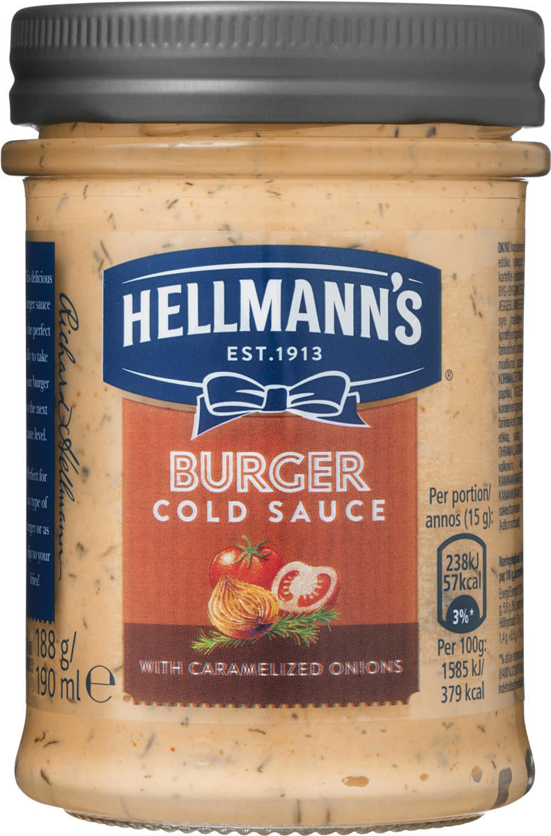 Hellmann's burger sauce 184 g