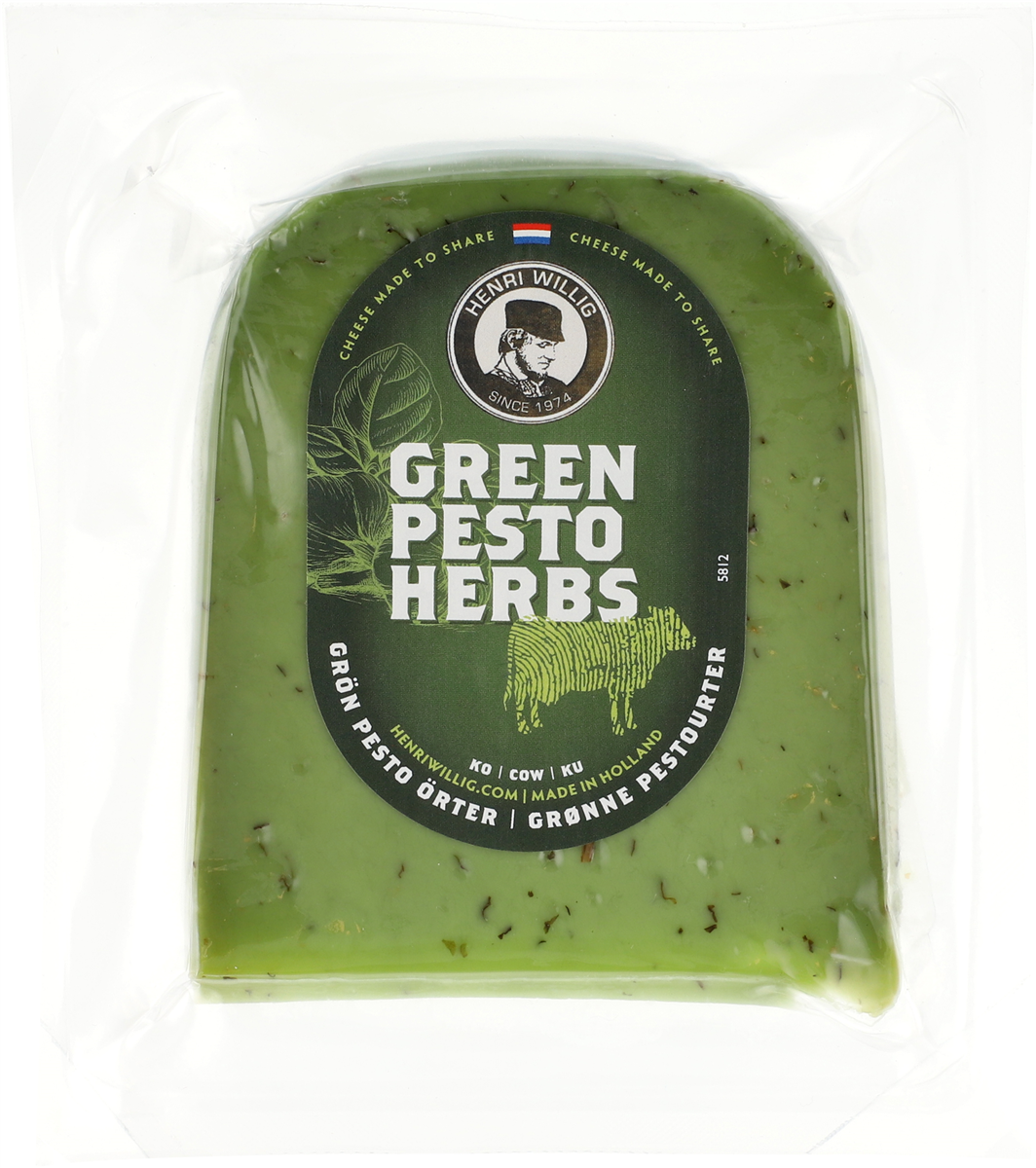 Henri Willig Gouda Grøn Pesto