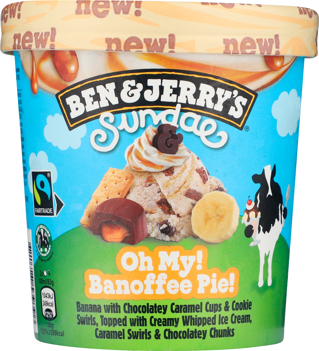 Ben & Jerry's Oh My Banoffee Pie