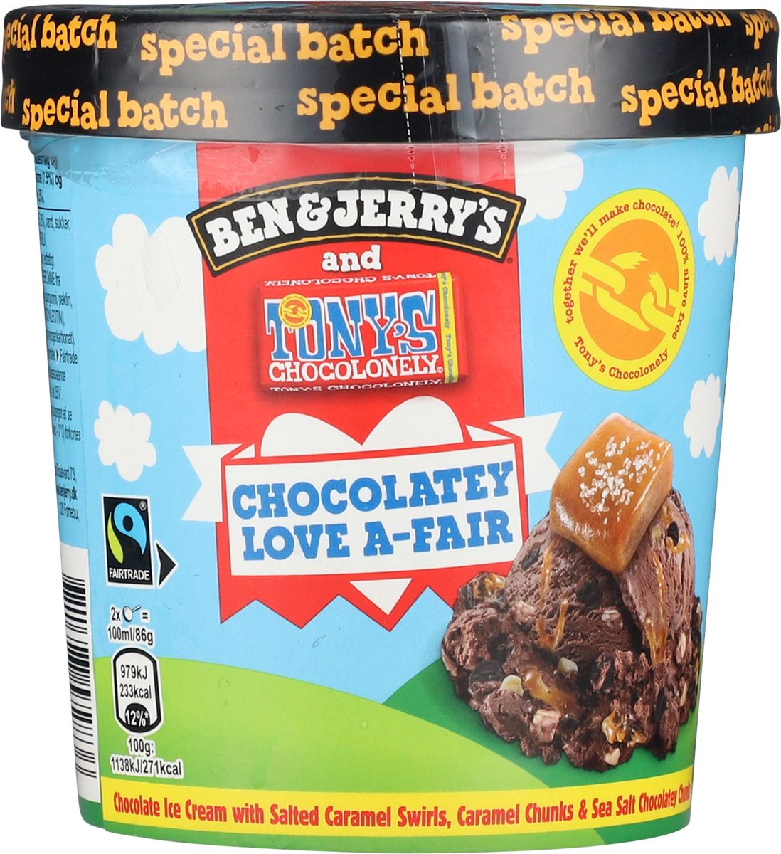 B&J Chocolatey Love A-Fair 465 ml