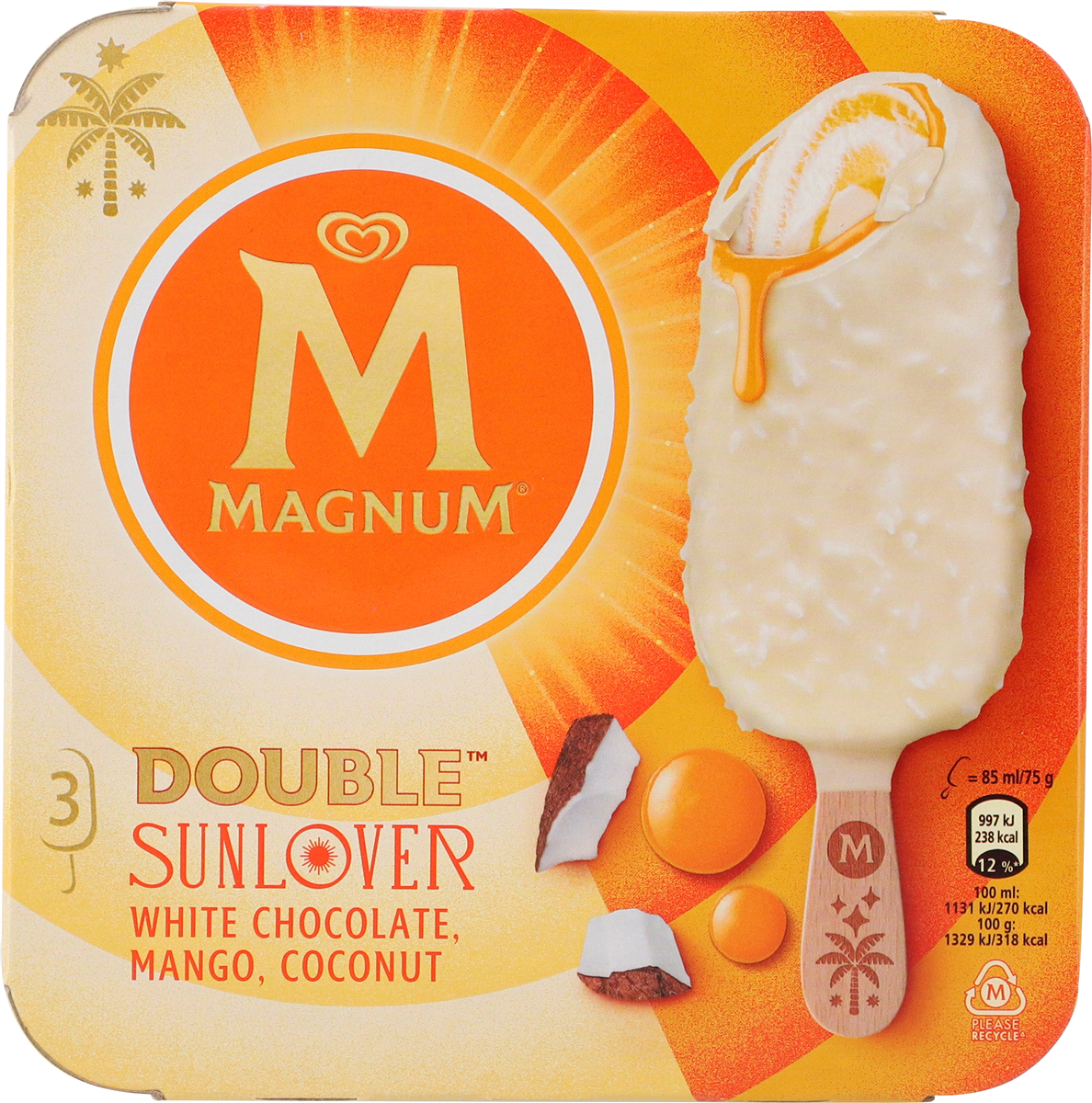 Magnum Double Sunlover 88 ml